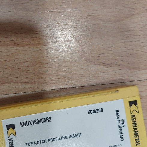 Turning insert KNUX 160405 R2 KCM25B